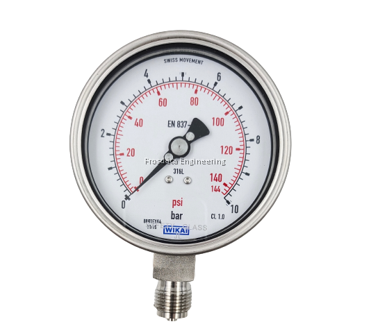 pressure gauge WIKA 10bar140 psi